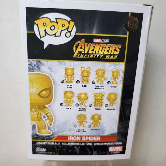 Pop! Funko Marvel Studios Iron Spider #440 (Fan Vote Winner) - NRFB - Picture 5 of 10